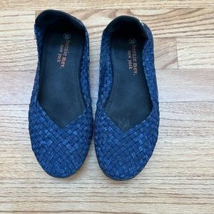 Blue flats